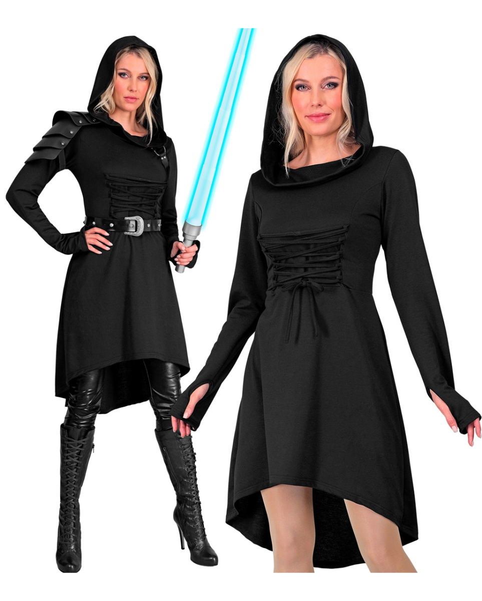 Gothic Zauberin Kostüm zum Schnüren