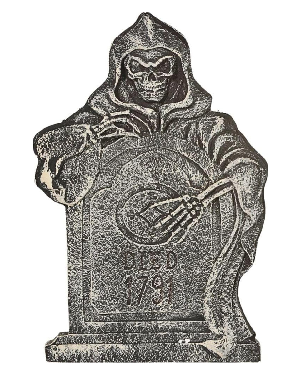 Halloween Grabstein 'Grim Reaper' 56cm