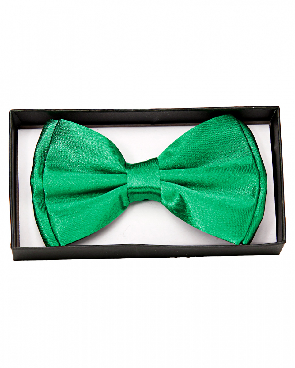 Satin Fliege Deluxe grün