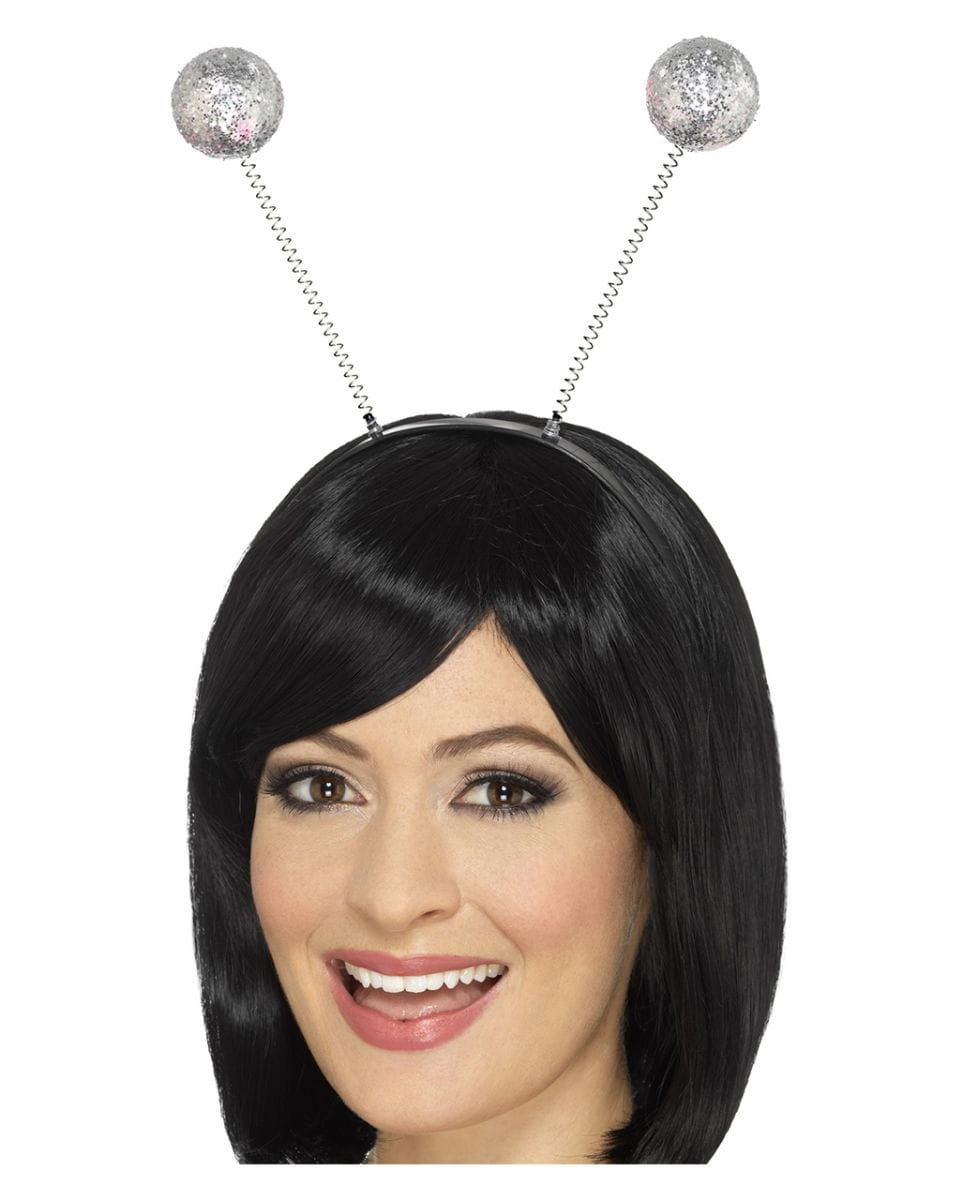 Silberner Bommel-Haarreif