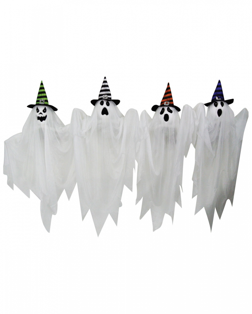 Kinderfreundlicher Geist mit Hexenhut 70cm