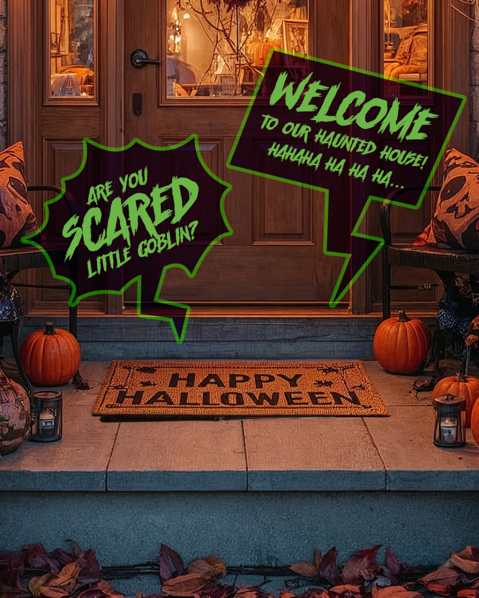 Halloween Geräuschmatte als Partyschreck