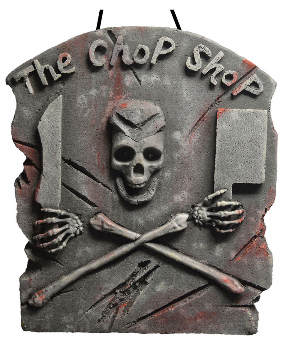 Halloween Kneipen Schild mit Licht 53cm