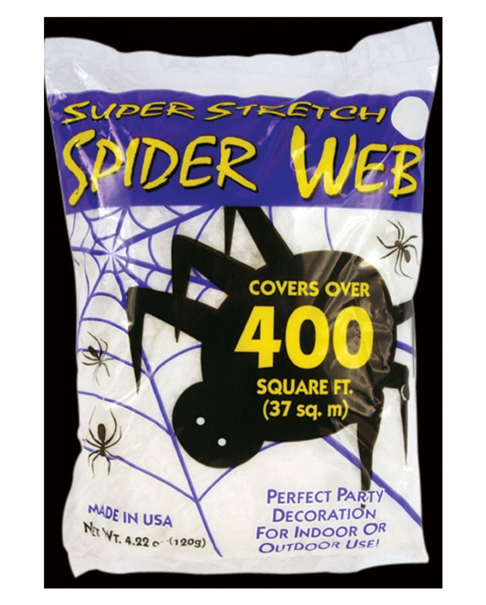 Weißes Spinnennetz Extra Large 120 gr.