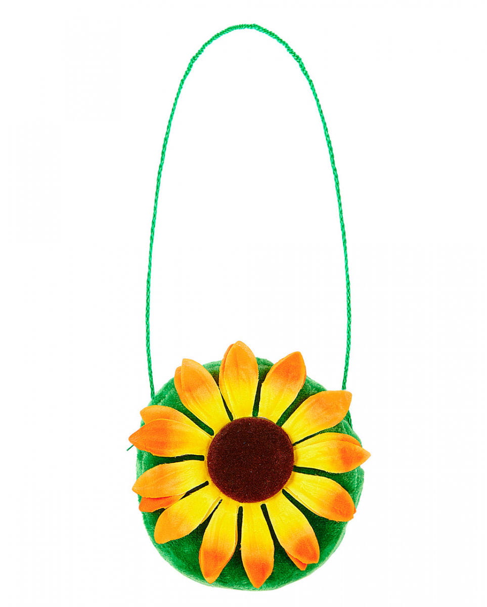 Sonnenblumen Handtasche für Fasching
