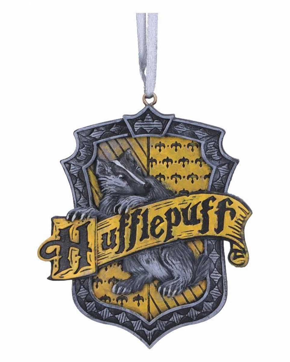Harry Potter Hufflepuff Wappen Hängeornament 8cm