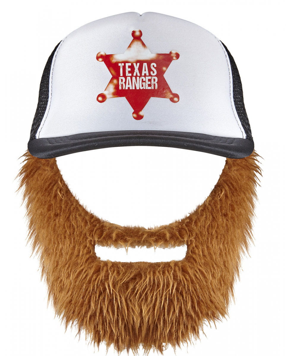 Baseball Kappe mit Bart