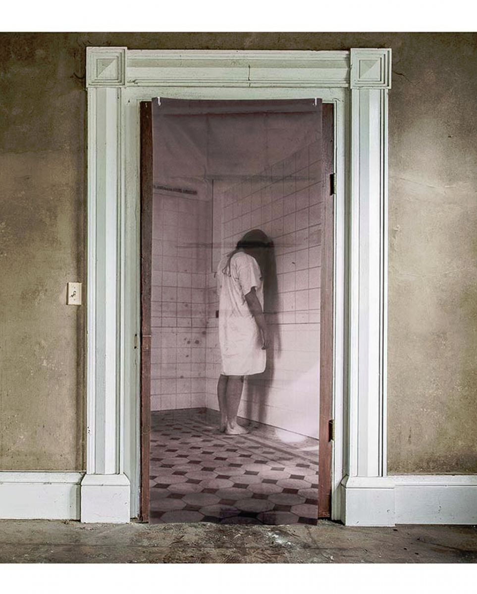 Tür Deko Horror Krankenhaus 80x200 cm