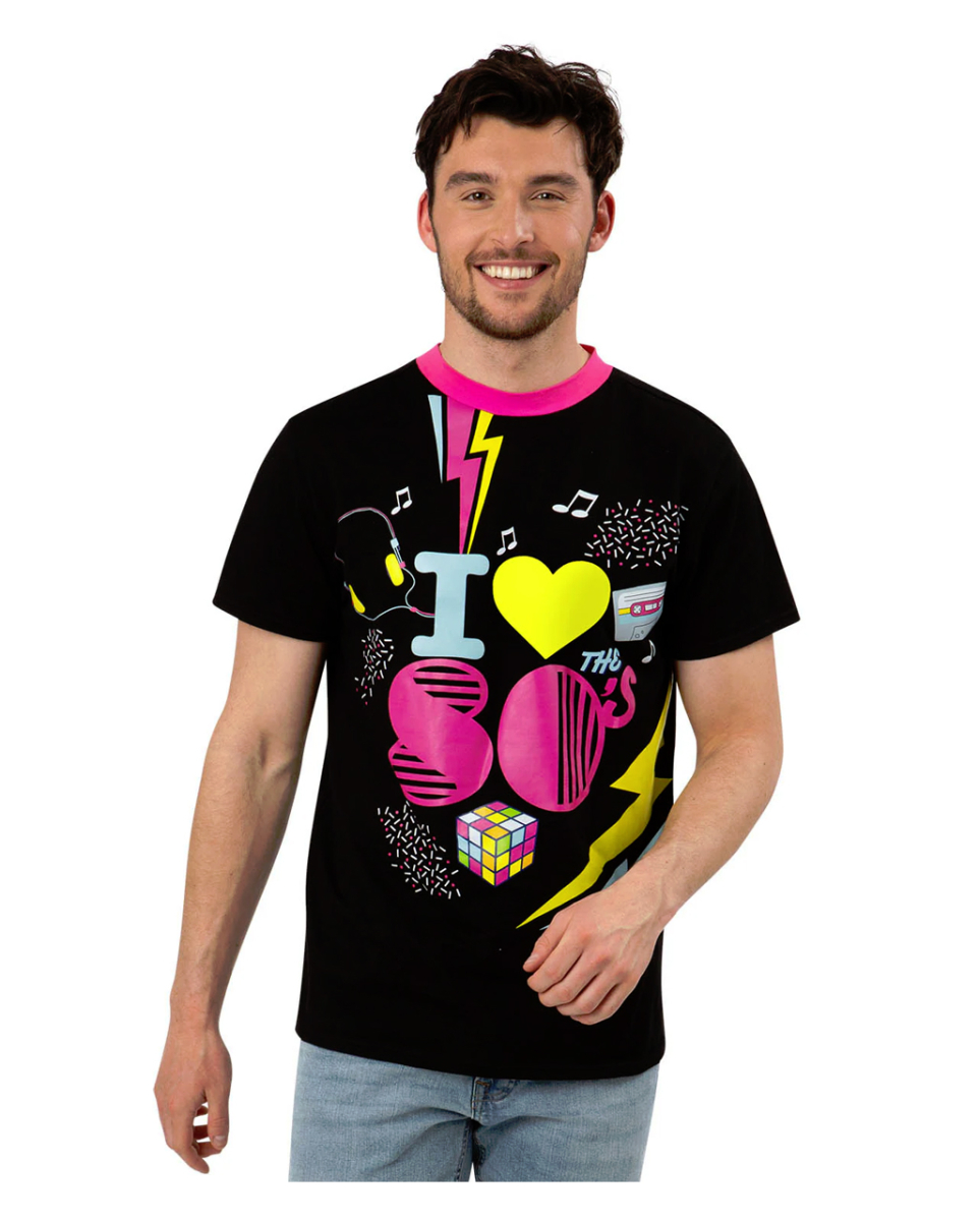 I love the 80's T-Shirt für Herren