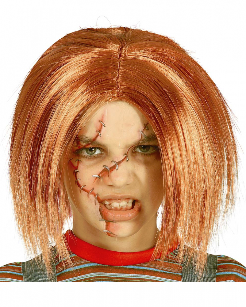 Killerpuppe Perücke für Kinder