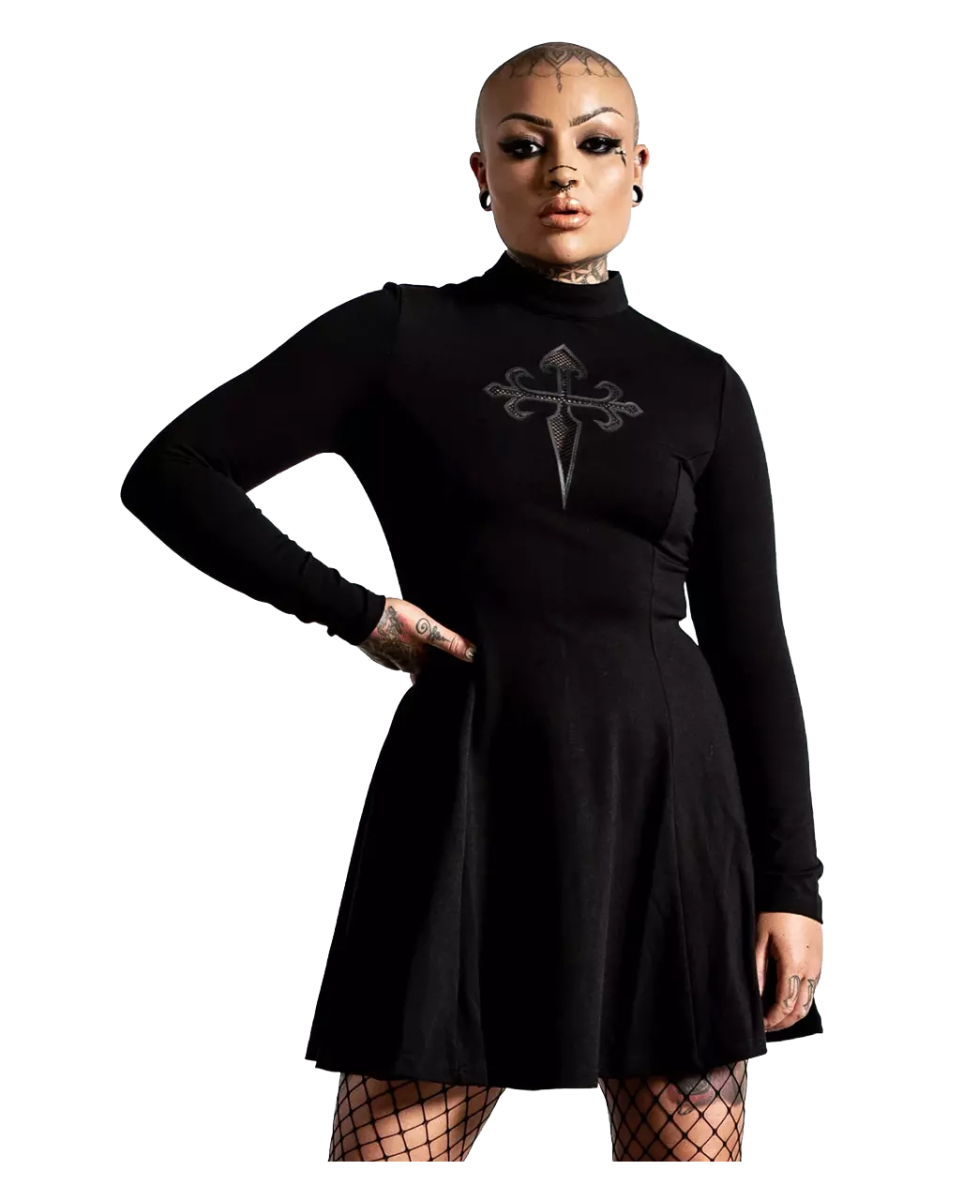 Evanna Kreuz Kleid KILLSTAR