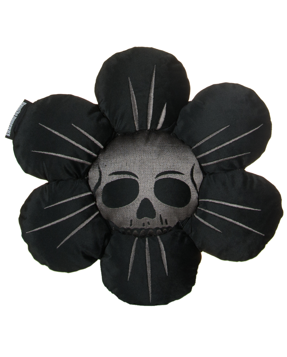 Grim Blossom Blumen Kissen KILLSTAR