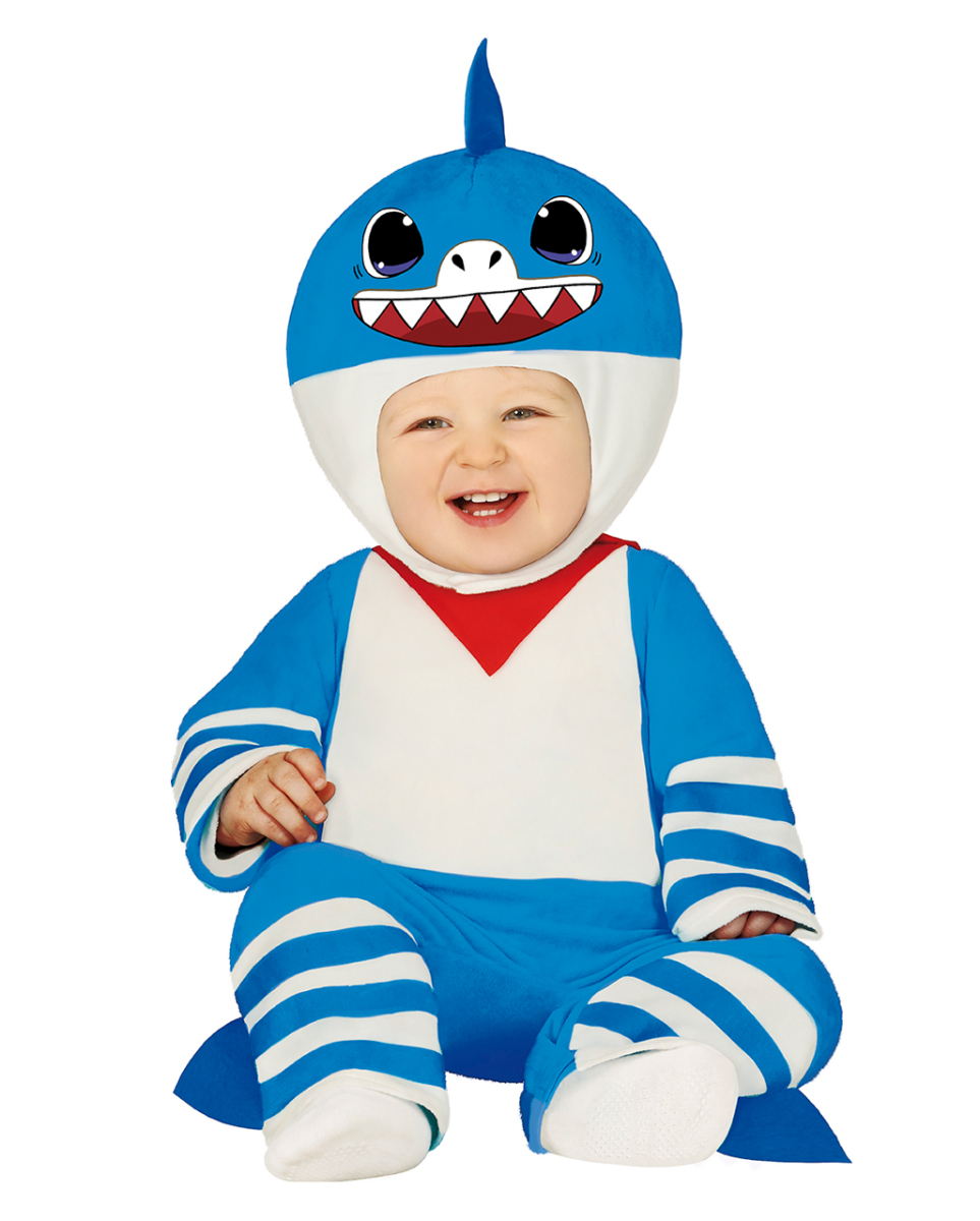 Mini Haifisch Babykostüm 18-24 Monate