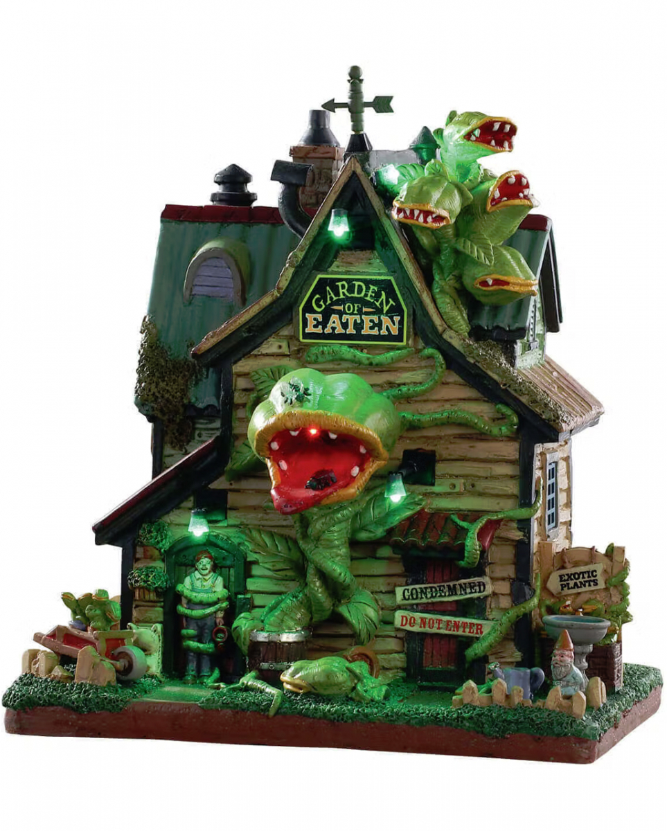 Lemax Spooky Town - Garten der Fleischfressenden Pflanzen