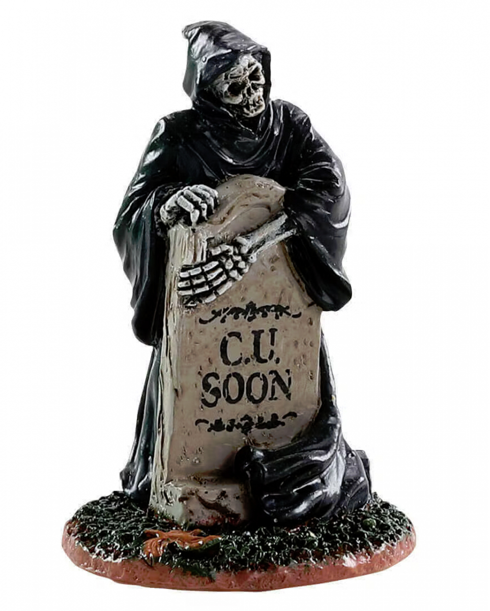 Lemax Spooky Town - Grim Reaper Grabstein