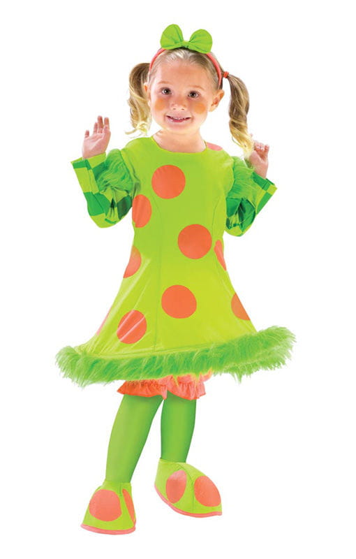 Lolli der Clown Mädchenkostüm