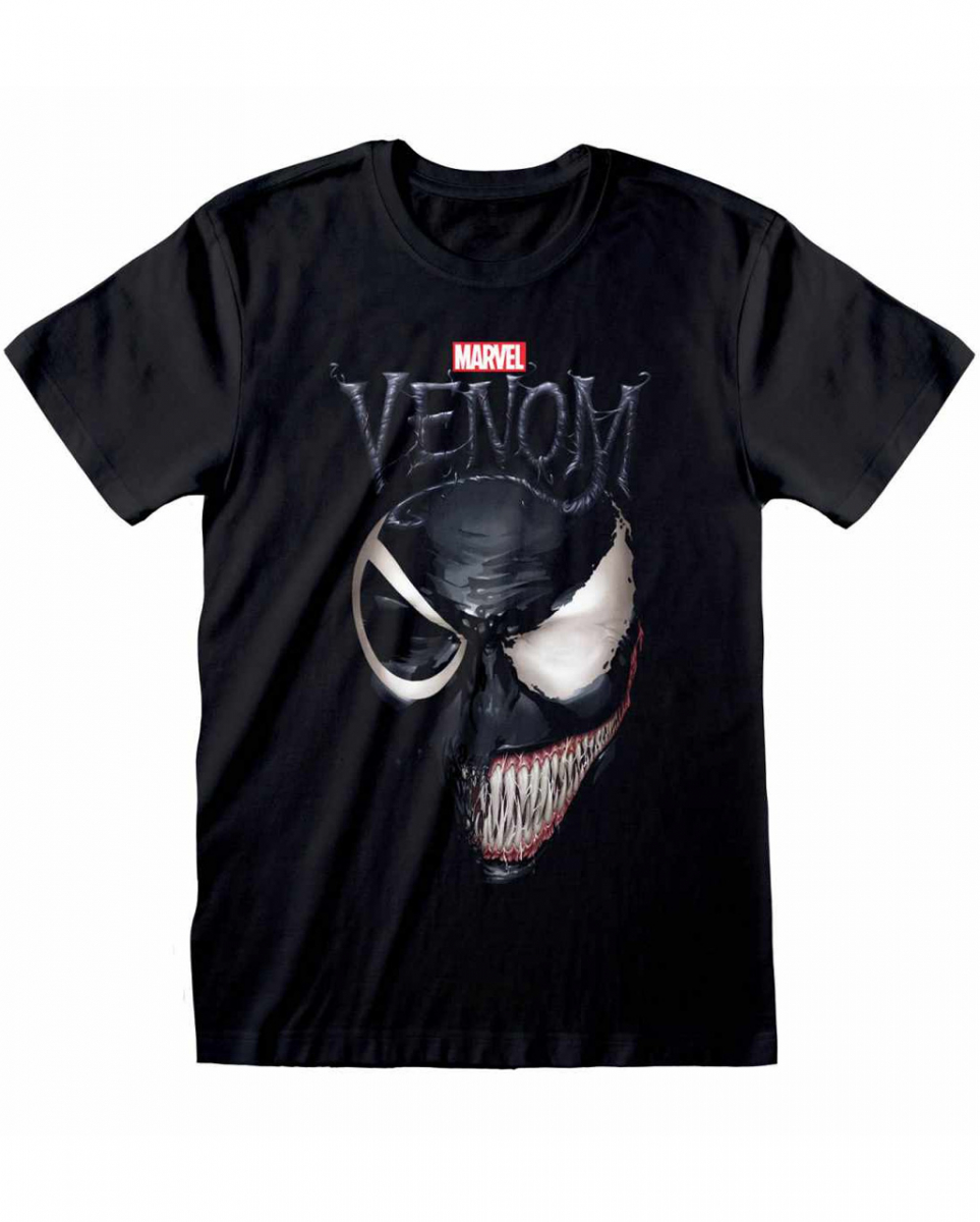Marvel Comics Venom Split Face Spiderman T-Shirt