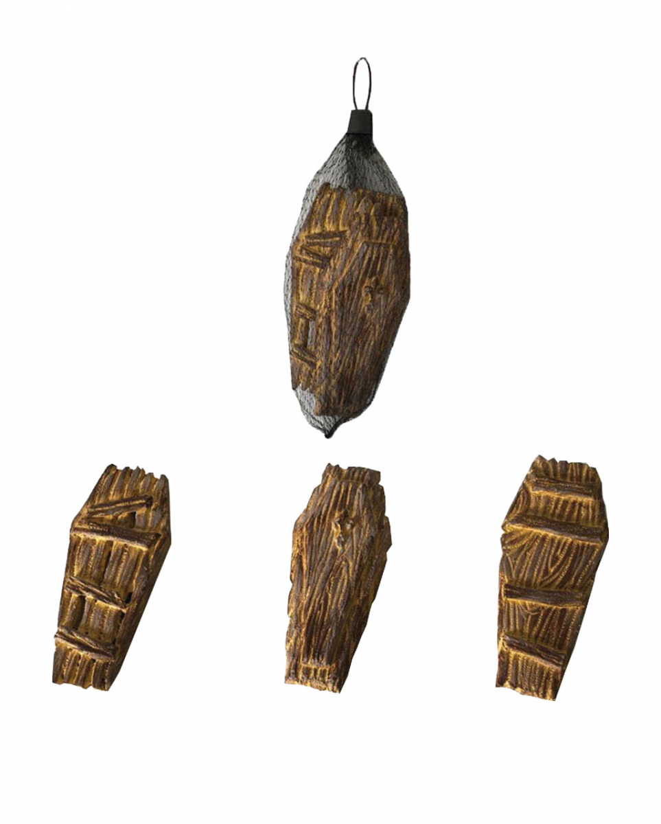 3 St. Mini Sargdeckel als Streudeko