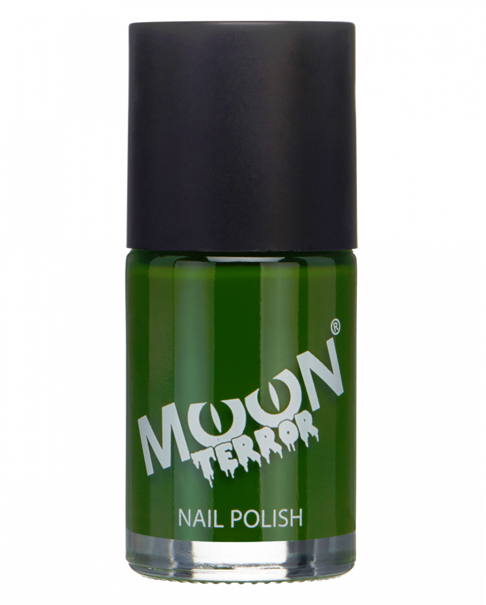 Zombie grüner Moon Terror Halloween Nagellack