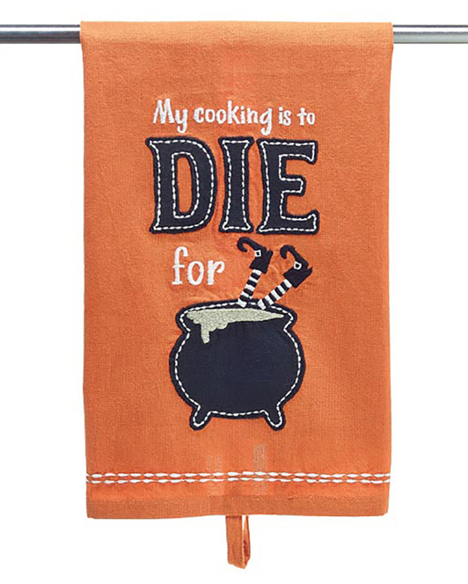 'My Cooking is to Die For' Geschirrhandtuch
