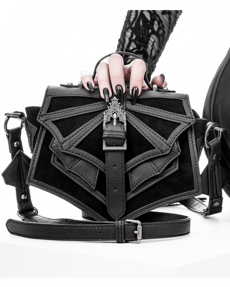 Gestalt der Nacht Gothic Schultertasche