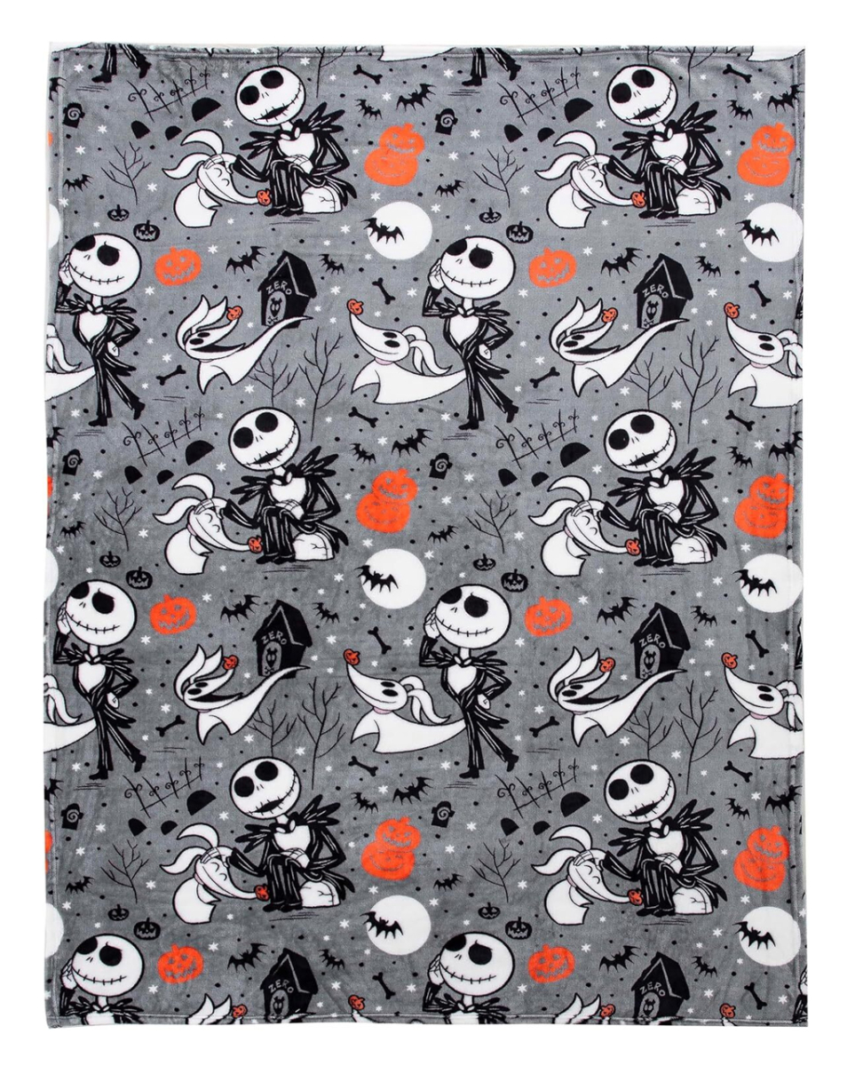 Nightmare Before Christmas Kuscheldecke Beste Freunde 127x178cm