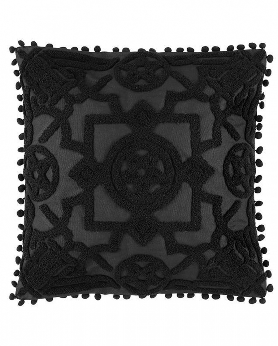Blair Burnout Kissenbezug mit Pentagramm 45x45cm