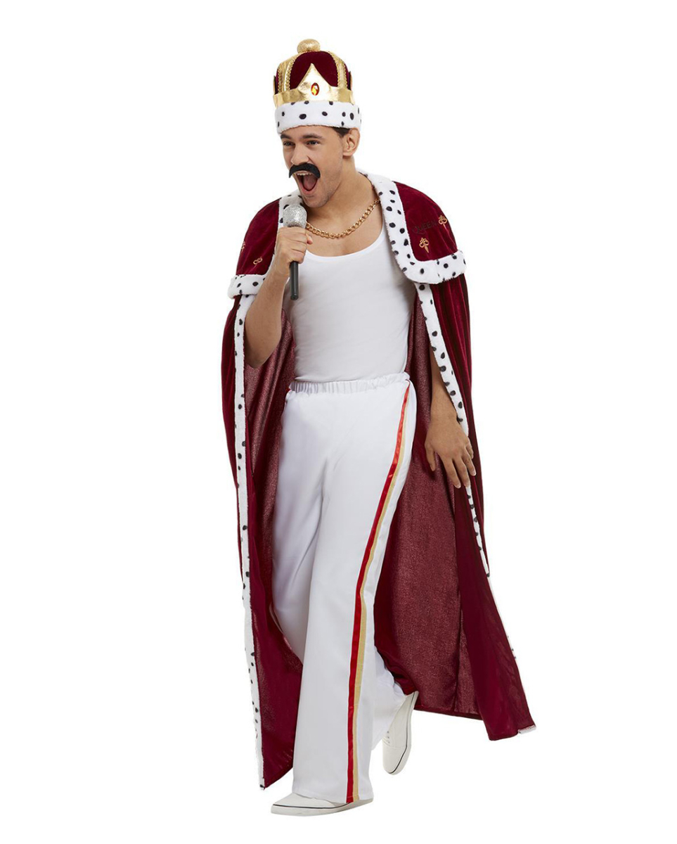 Queen Deluxe Kostüm mit Mantel
