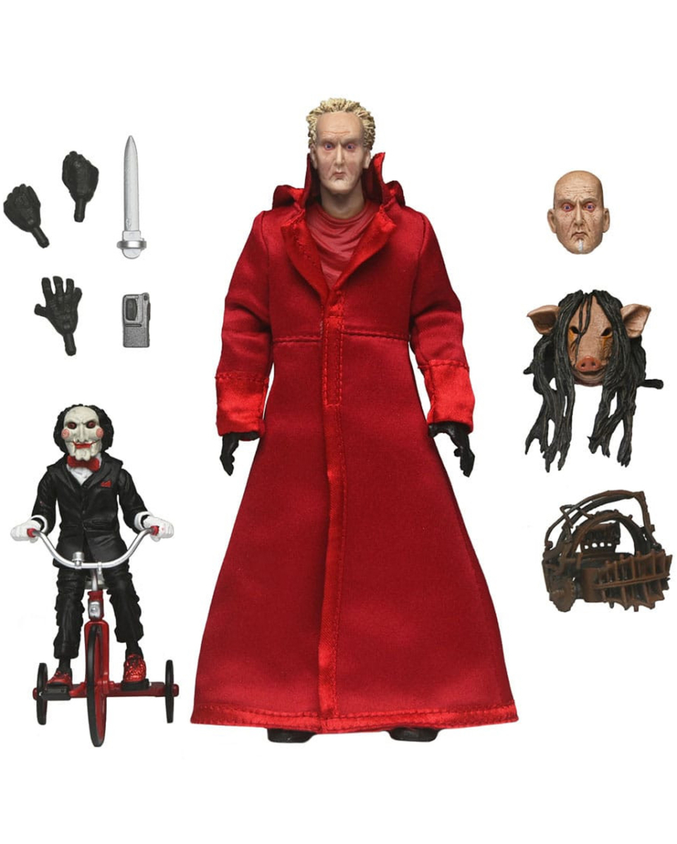 Saw Jigsaw Killer Red Robe Ultimate Figur 18cm