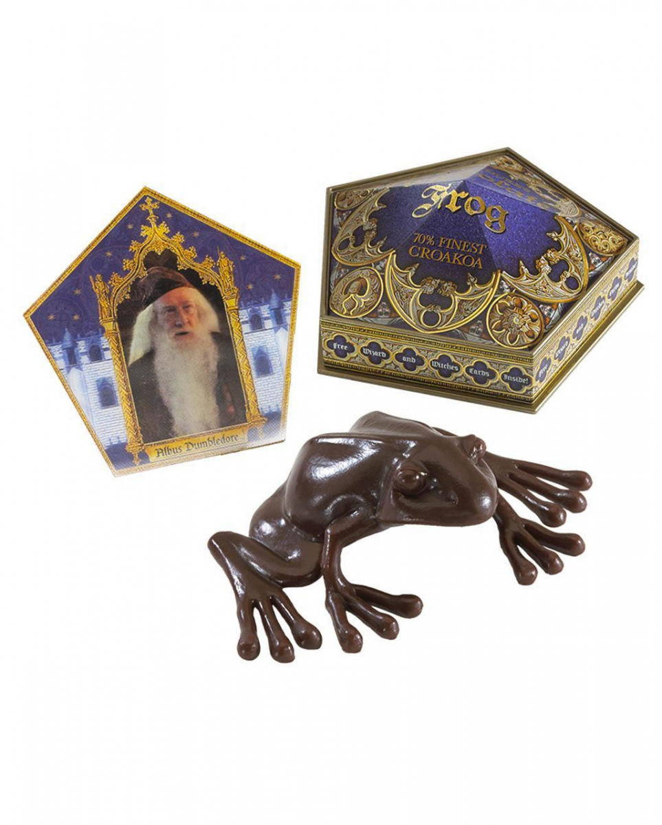 Harry Potter Schokofrosch mit Sammelkarte Replik