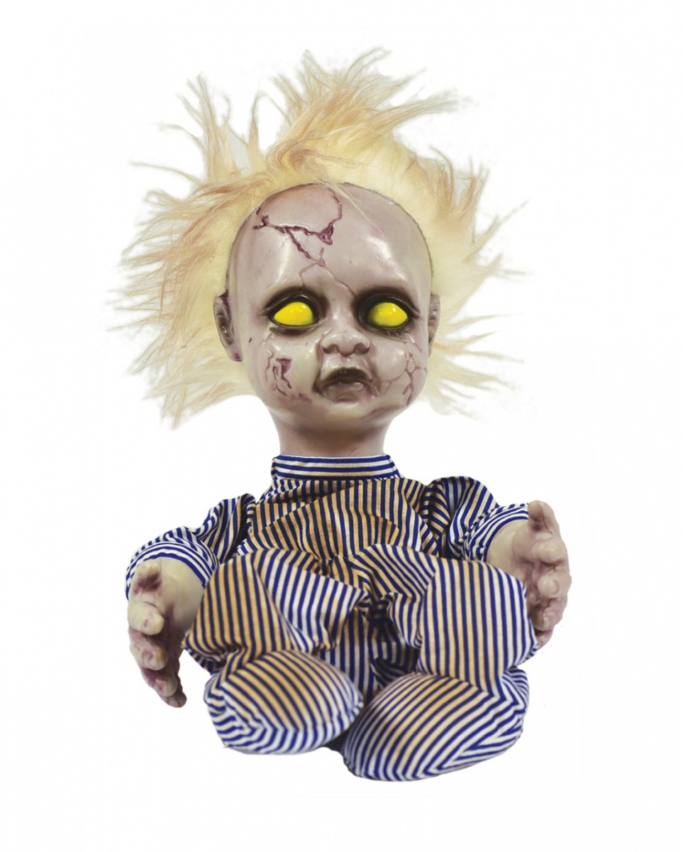 Schreiende & strampelnde Baby Puppe Animatronic