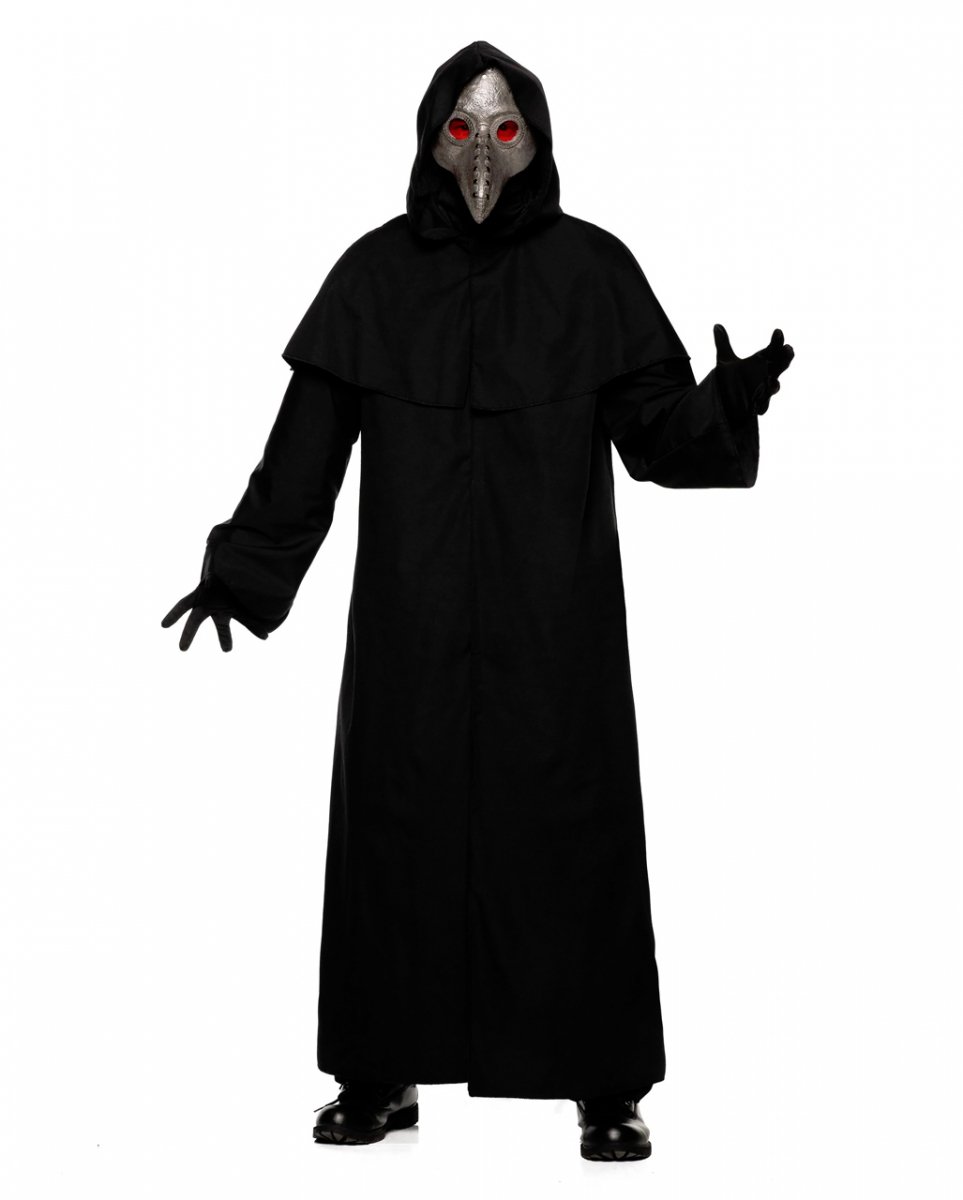 Horror Robe für Erwachsene schwarz