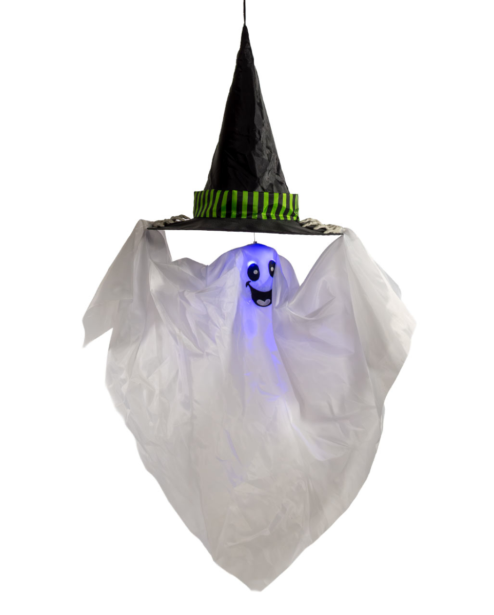 Geist mit Hexenhut Animatronic 85cm