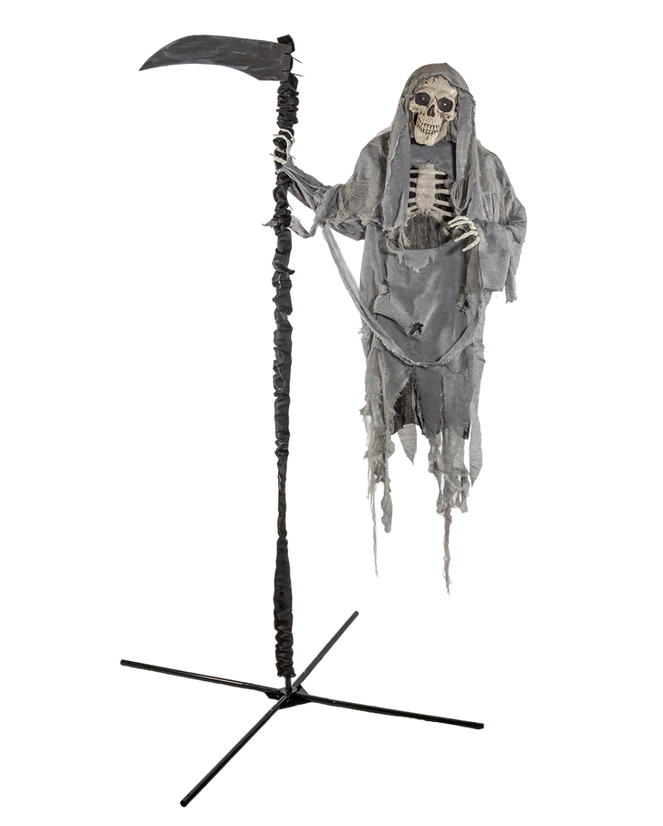 Skelett Sensenmann Halloween Animatronic 183cm