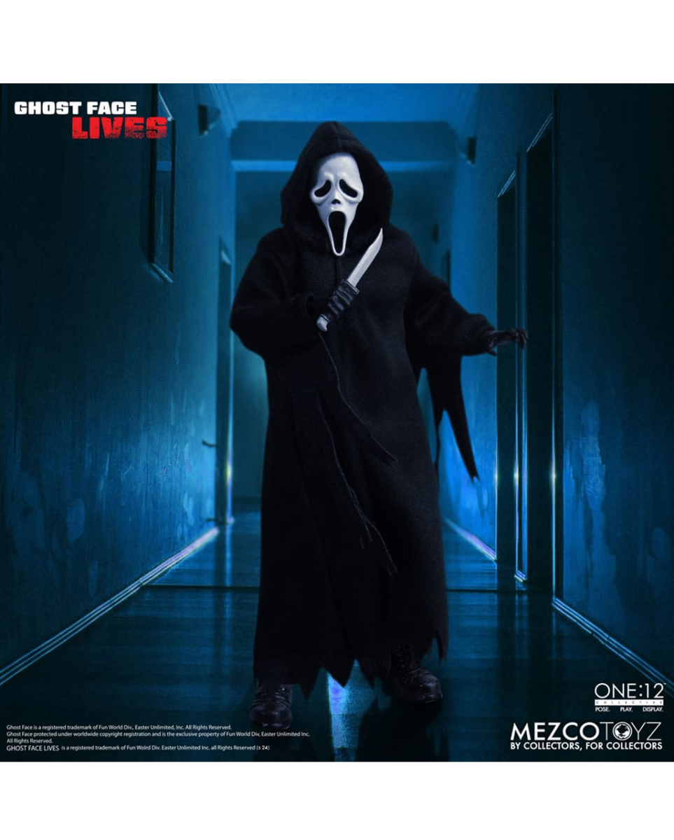 Scream Ghost Face Actionfigur 1:12 16cm