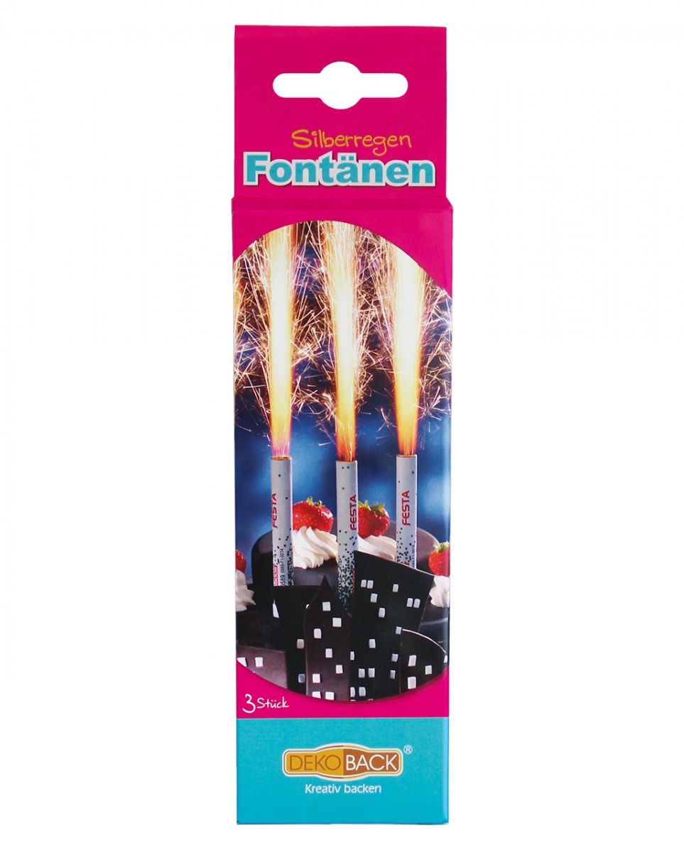 Eisfontäne silber 3 St.