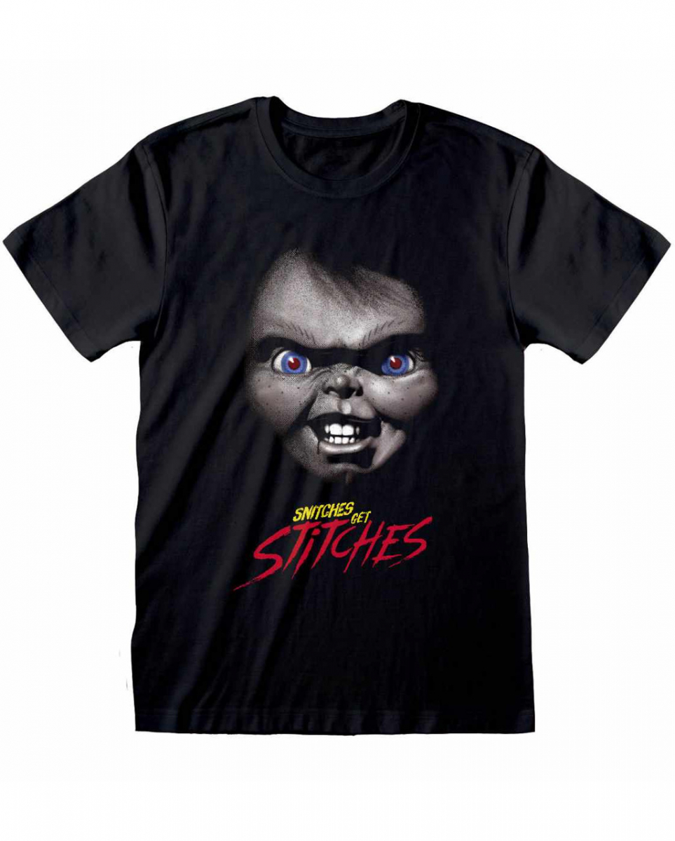 Snitches get Stitches T-Shirt - Childs Play