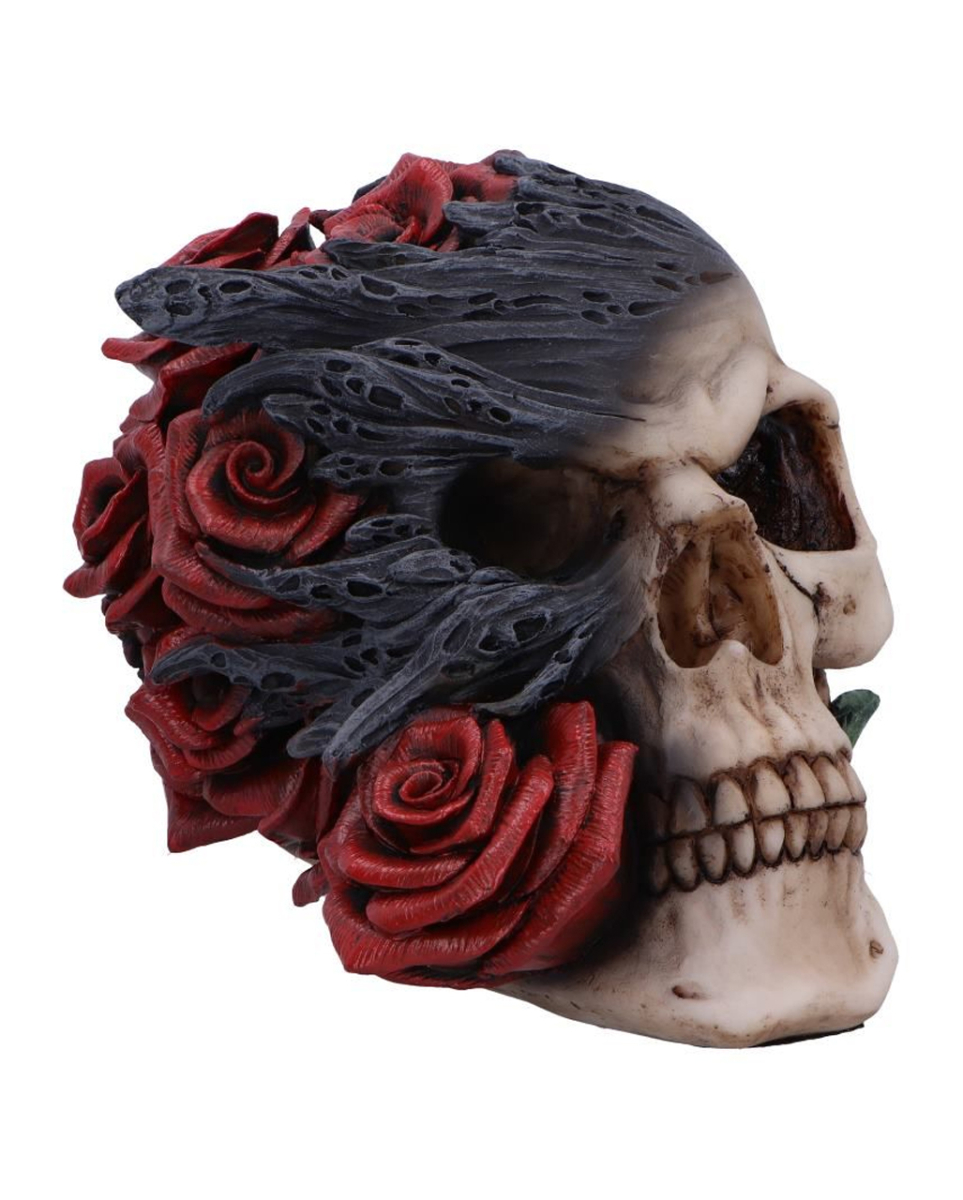 Soul Rose Totenschädel 13cm