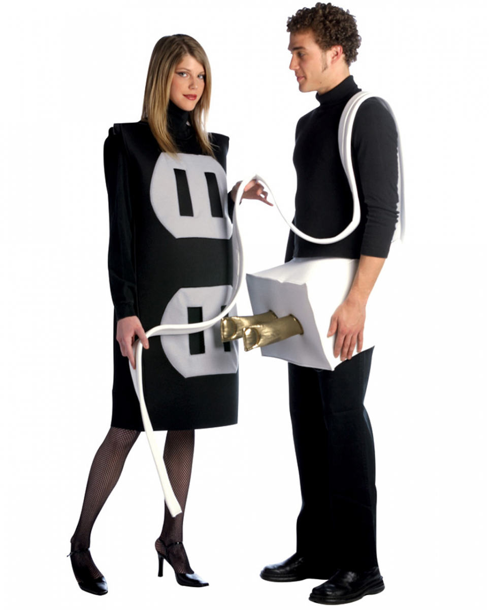 Stecker & Steckdose Pärchen Kostüm