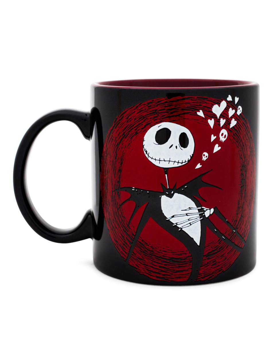 The Nightmare Before Christmas Jack Hearts Tasse