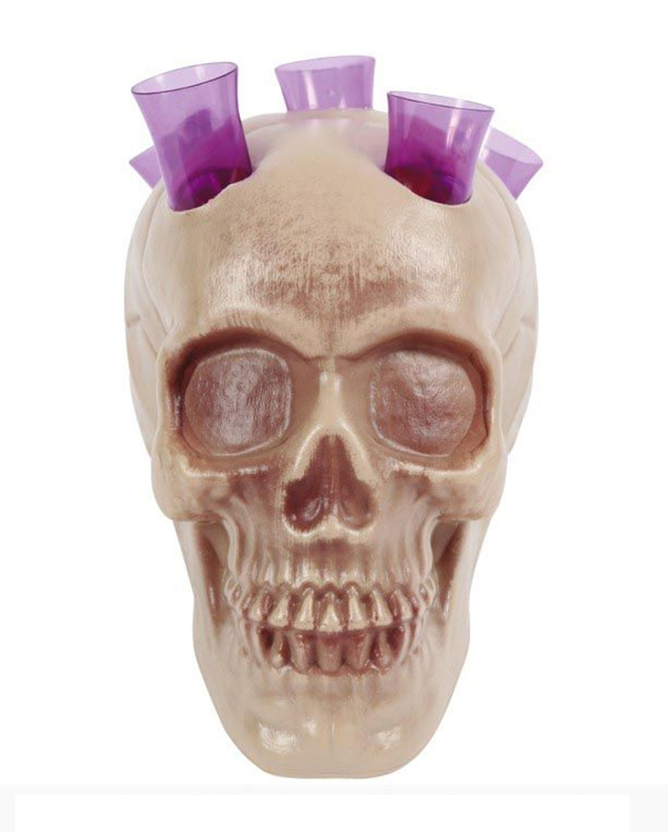 Totenschädel für Hochprozentiges