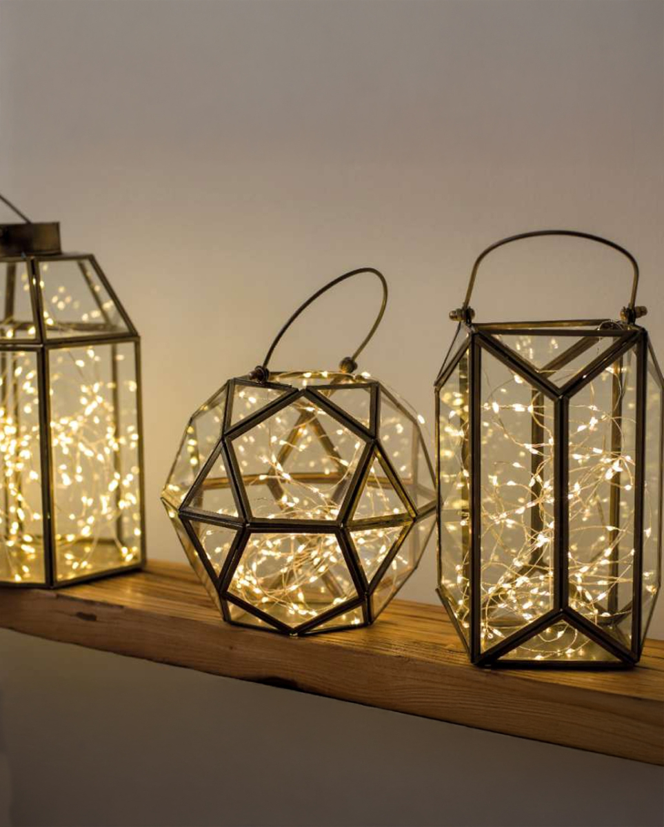 Warmweiße 100 Micro LED Lichterkette 5m