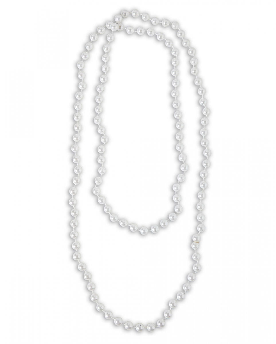 Perlenkette weiß