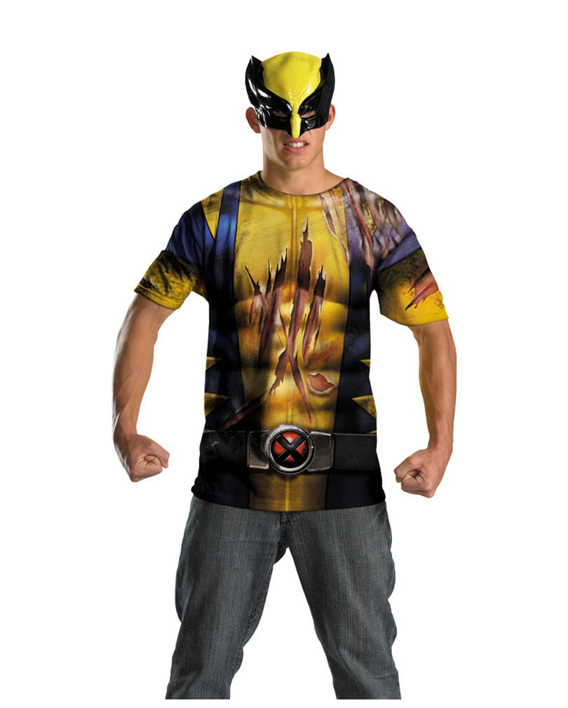 Wolverine Herren Shirt mit Maske