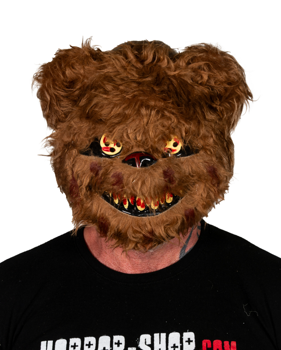 Flauschige Zombie Bär Maske
