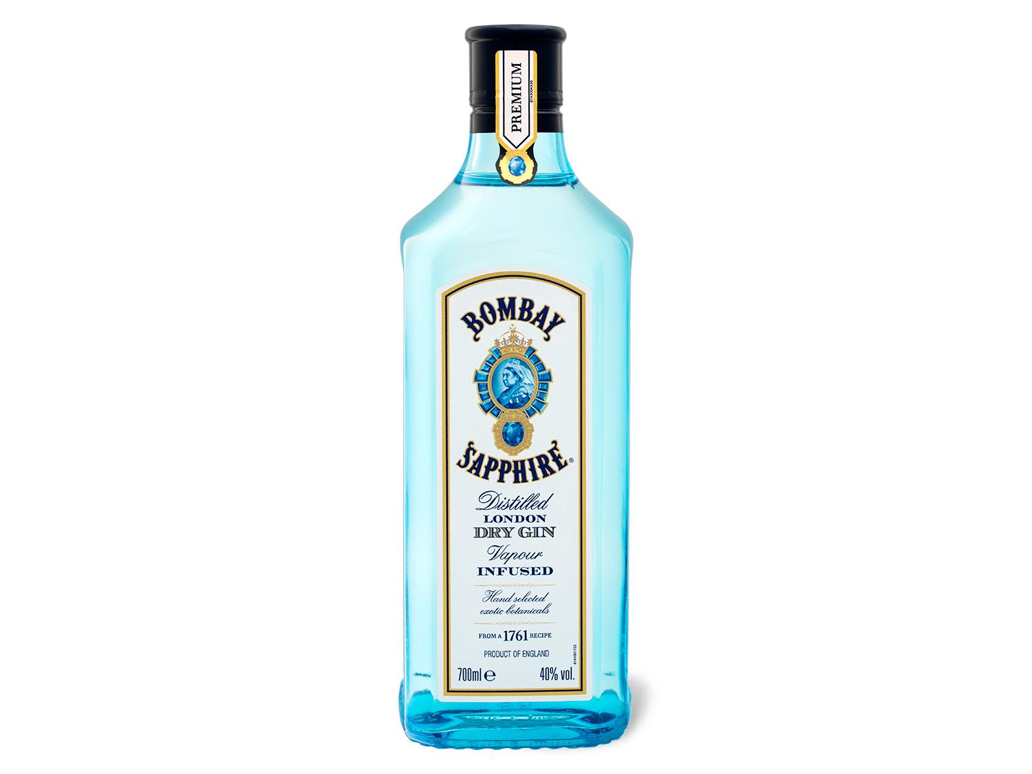 BOMBAY Sapphire London Dry Gin 40% Vol''