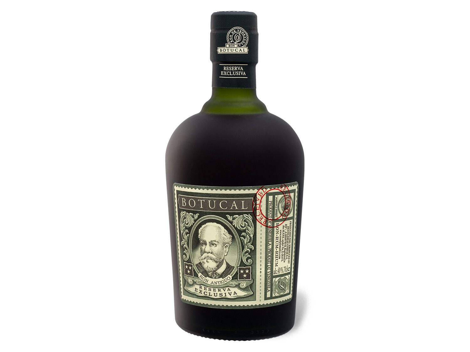 Botucal Reserva Exclusiva Rum 40% Vol