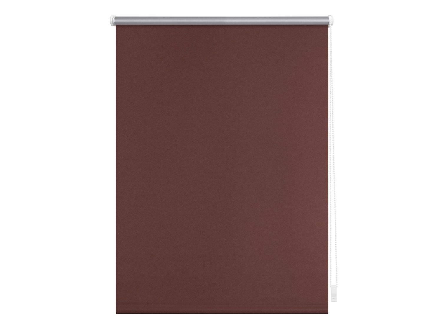 Lichtblick Thermo-Rollo Klemmfix, ohne Bohren, Verdunkelung (Braun, 90x220 cm)