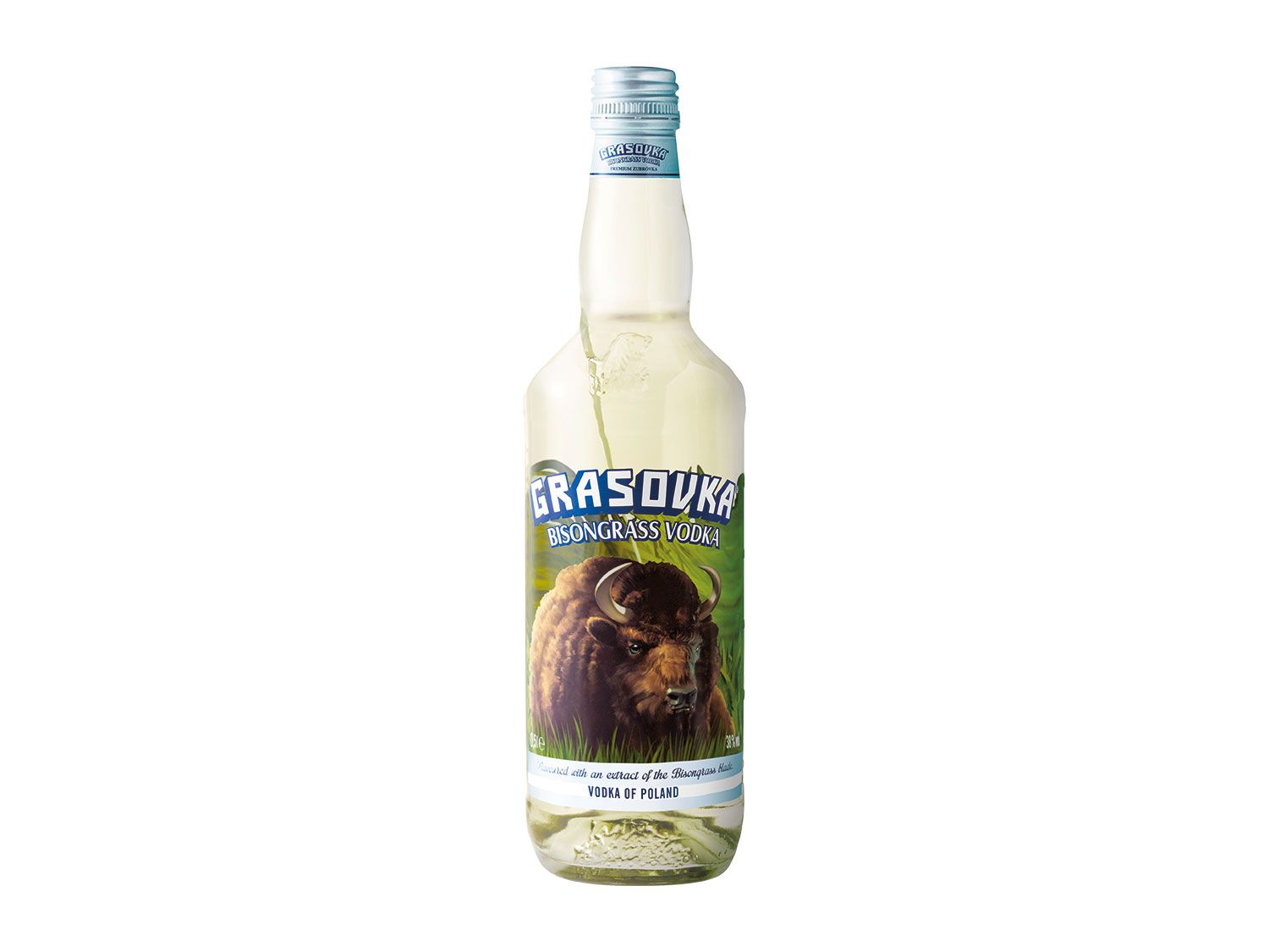 Grasovka Bisongrass Vodka 38% Vol
