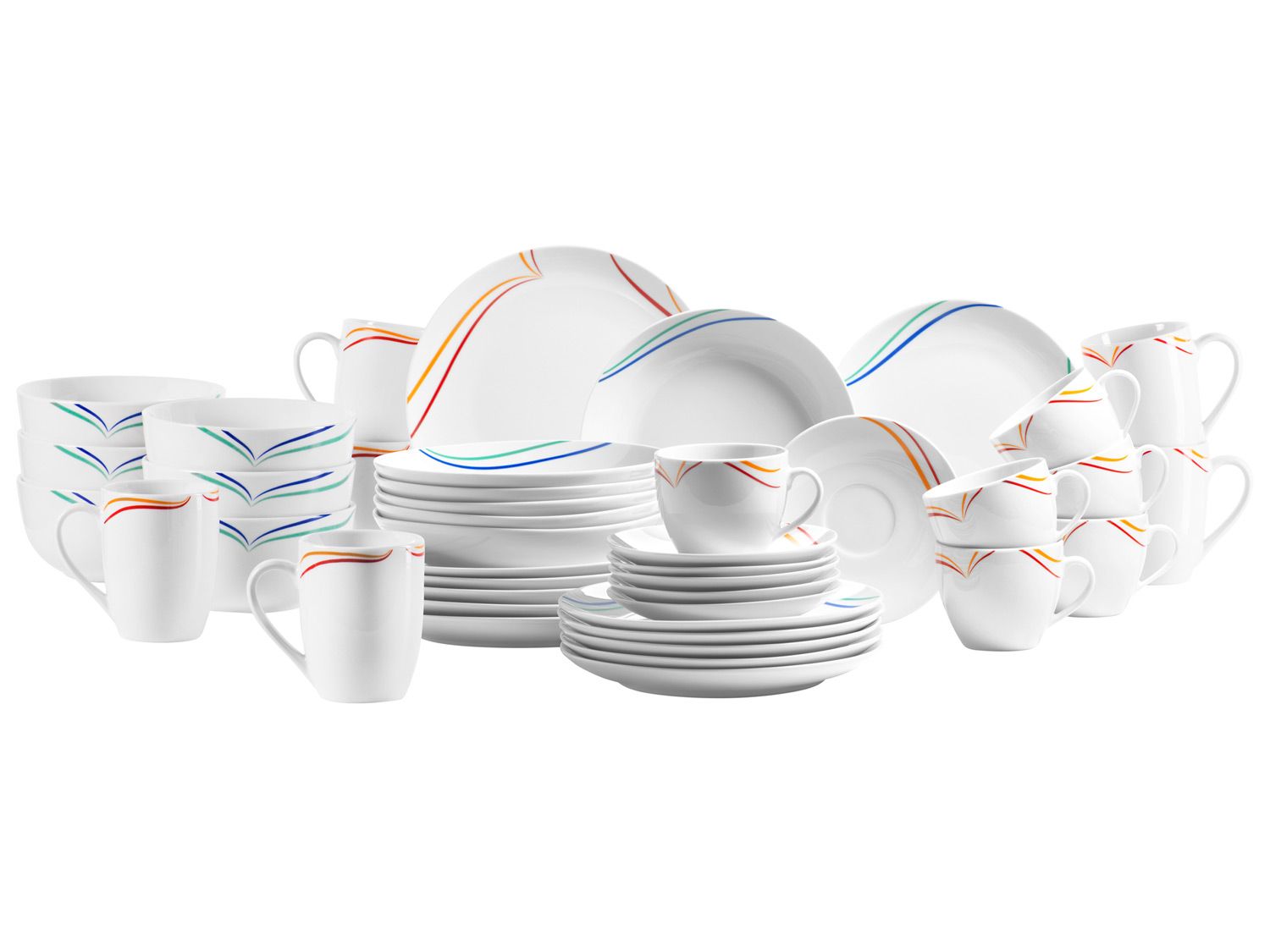 MÄSER Geschirrset »Ciliana«, 42-teilig